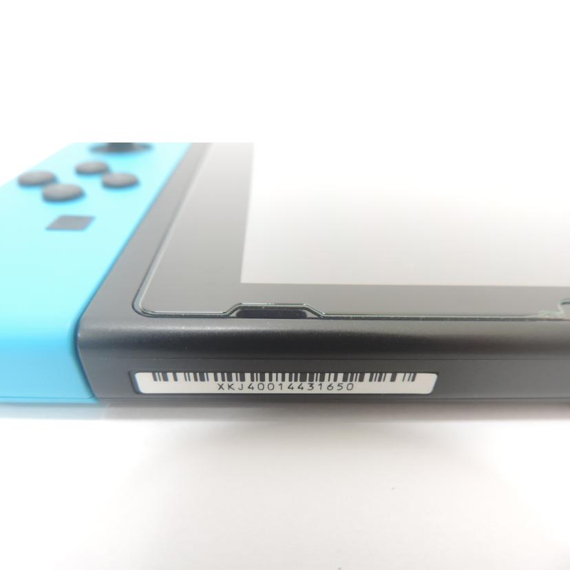 nintendo 任天堂/ニンテンドースイッチ本体/ネオンブルー/レッド/HAD-S-KABAA//XKJ400144531650/Bランク/88