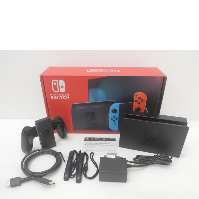 nintendo 任天堂/ニンテンドースイッチ本体/ネオンブルー/レッド/HAD-S-KABAA//XKJ400144531650/Bランク/88