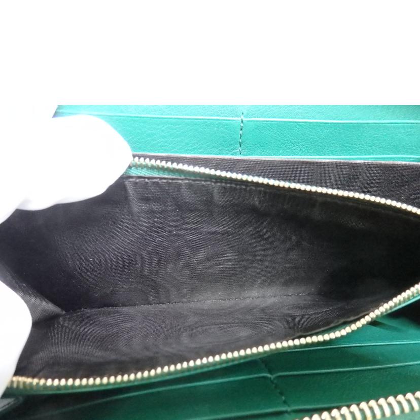 GUCCI グッチ/ホースビット/パイソン/ジップアラウンドウォレット/緑/621889//041*/Aランク/84