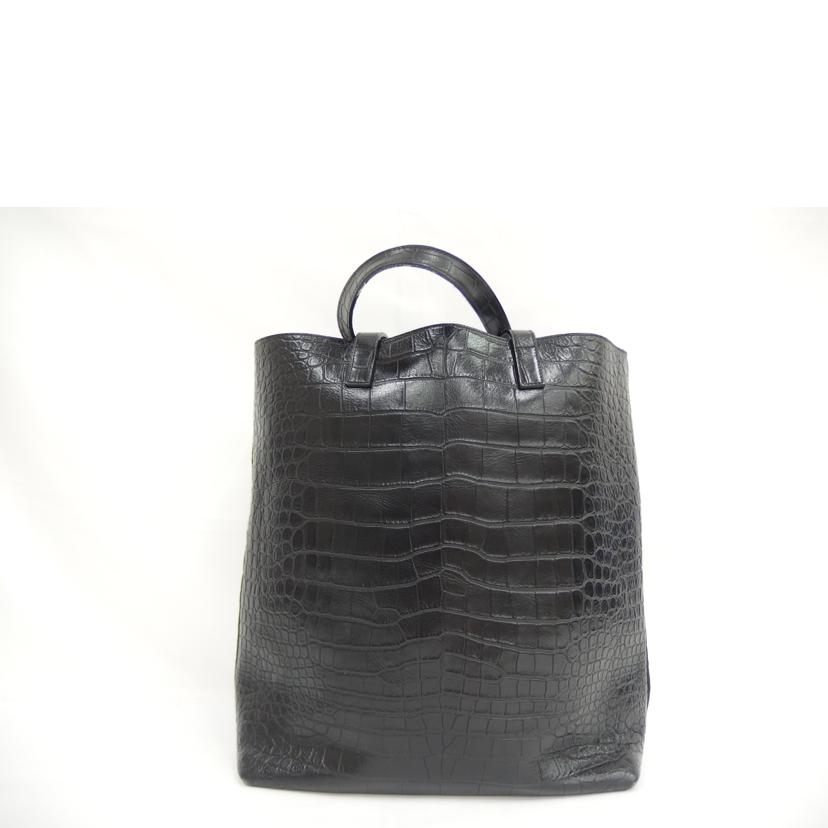 SAINT LAURENT サンローラン/クロコ型押しレザートート/467946//Bランク/82