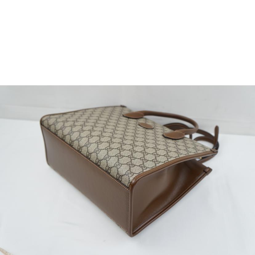 GUCCI グッチ/GGスプリームスモールトート/659983//520***/Aランク/67