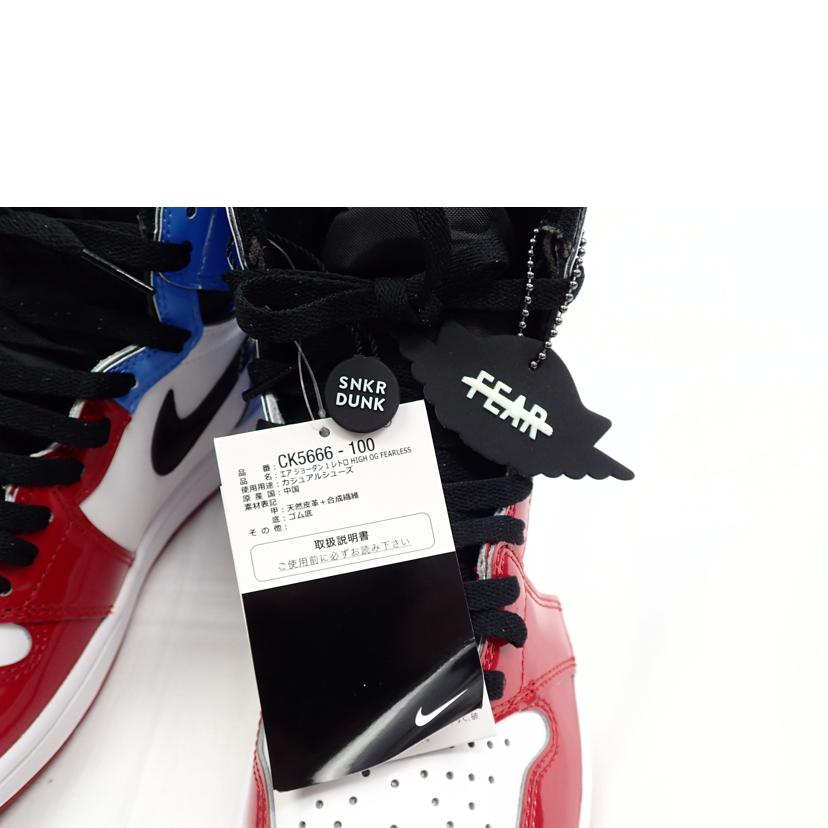 NIKE ナイキ/AIR JORDAN 1 RETRO HIGH OG FEARESS/CK5666-100//26.5cm/ABランク/62