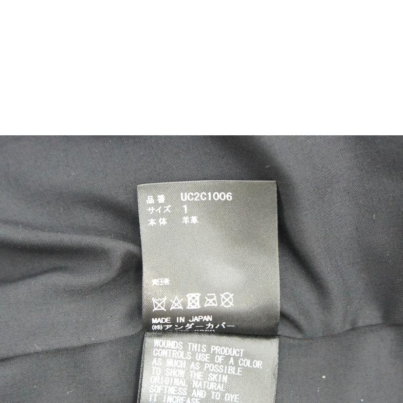 UNDERCOVER アンダーカバーレザージャケット/ウイング/レザージャケット/ウイング/UC2C1006//Aランク/75