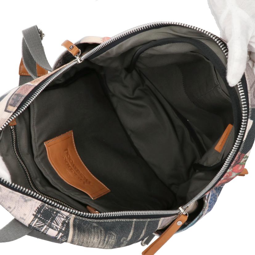 Vivienne Westwood ヴィヴィアンウエストウッド/ムードボードプリントリュックサック/139958 VWH252E//Aランク/09