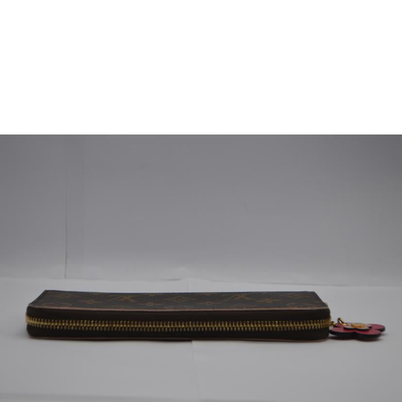 LOUIS VUITTON ルイヴィトン/ポルトフォイユ・クレマンス/モノグラム/フラワーチャーム/M64201//CI1***/ABランク/89