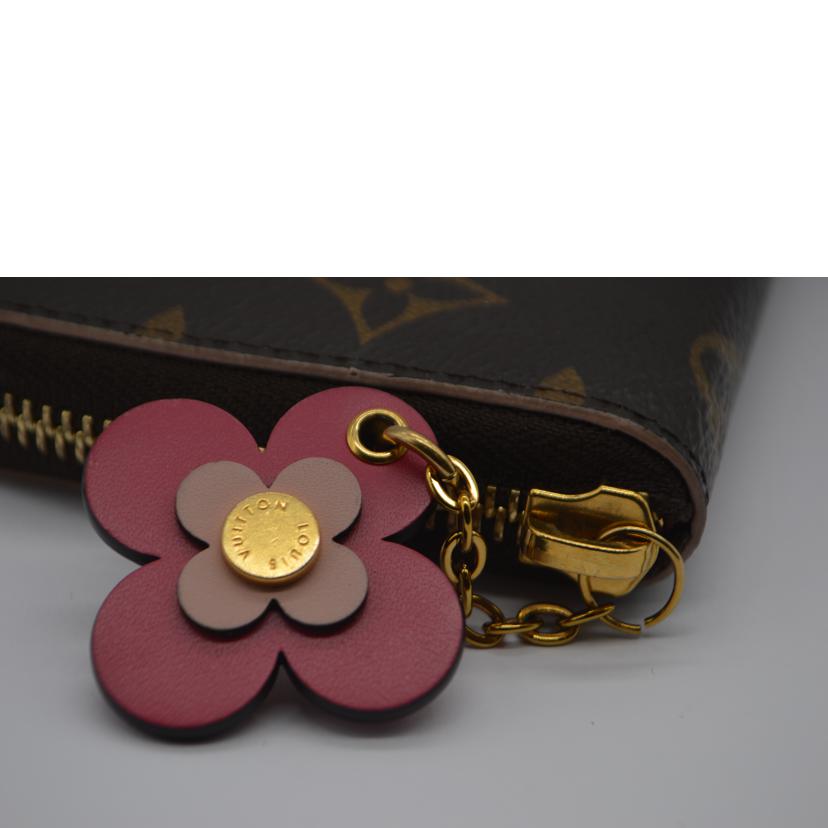 LOUIS VUITTON ルイヴィトン/ポルトフォイユ・クレマンス/モノグラム/フラワーチャーム/M64201//CI1***/ABランク/89