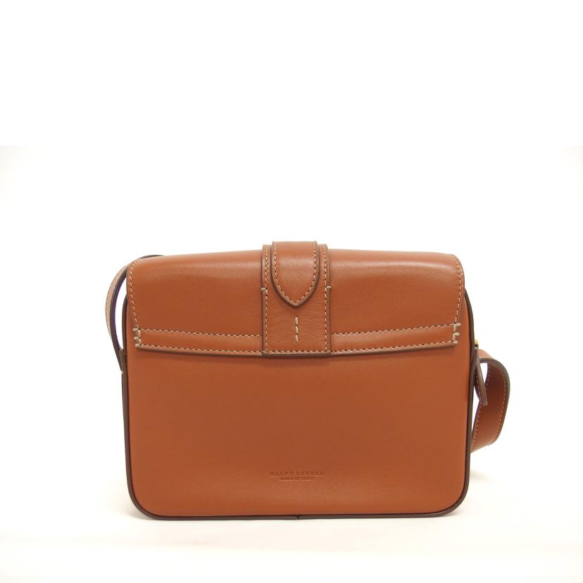 Ralph Lauren ラルフローレン/ウェリントン クロスボディショルダーバッグ/キャメル/00018432//435856523005/Aランク/04