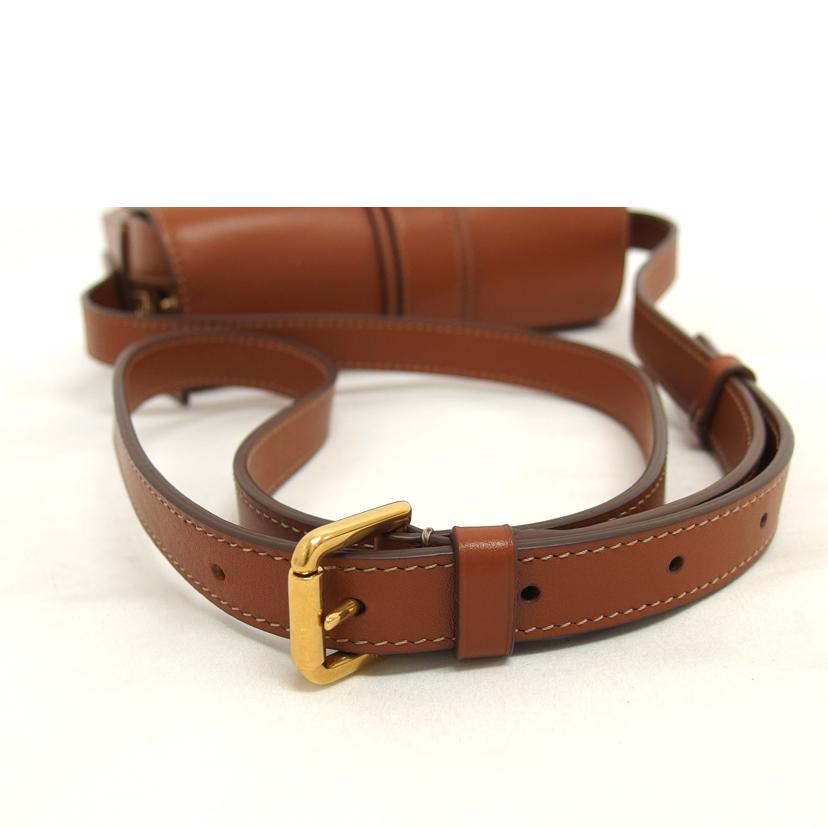 Ralph Lauren ラルフローレン/ウェリントン クロスボディショルダーバッグ/キャメル/00018432//435856523005/Aランク/04