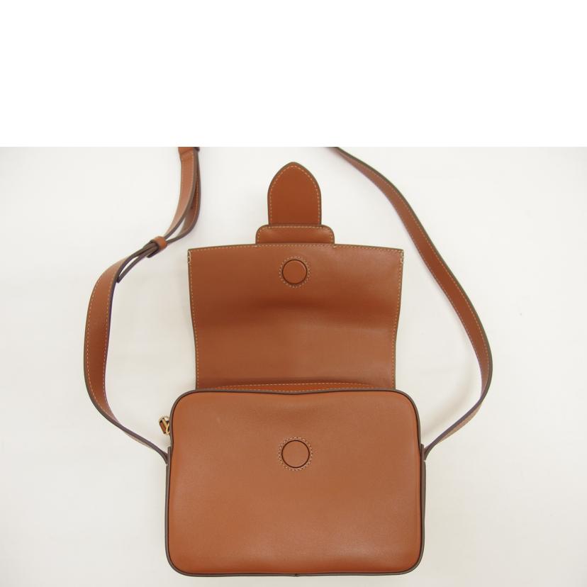 Ralph Lauren ラルフローレン/ウェリントン クロスボディショルダーバッグ/キャメル/00018432//435856523005/Aランク/04