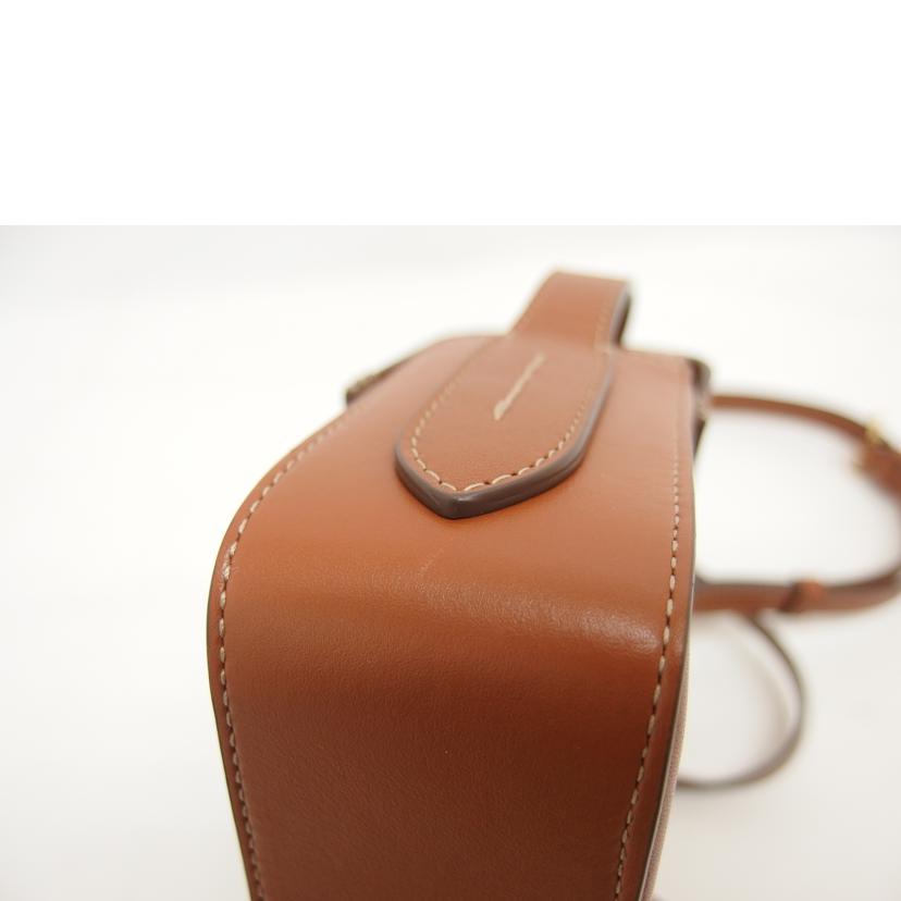 Ralph Lauren ラルフローレン/ウェリントン クロスボディショルダーバッグ/キャメル/00018432//435856523005/Aランク/04