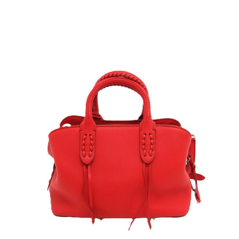 Ralph Lauren ラルフローレン/2wayレザーハンドバッグ/レッド/#0200011433//Aランク/04
