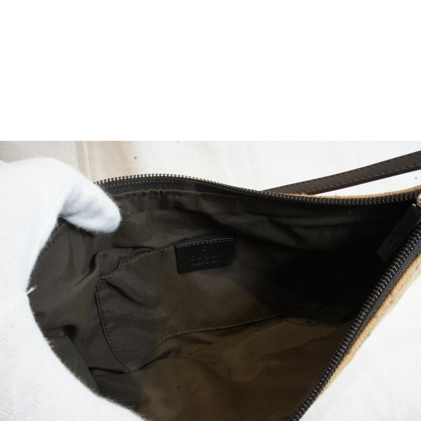 GUCCI グッチ/GGキャンバスアクセサリーポーチ/32160//344*/Aランク/92