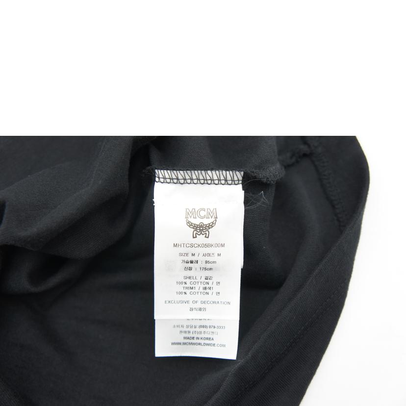 MCM エムシーエム/ MCM ロゴ T シャツ M/MHT CSCK05 BK00M//ABランク/67