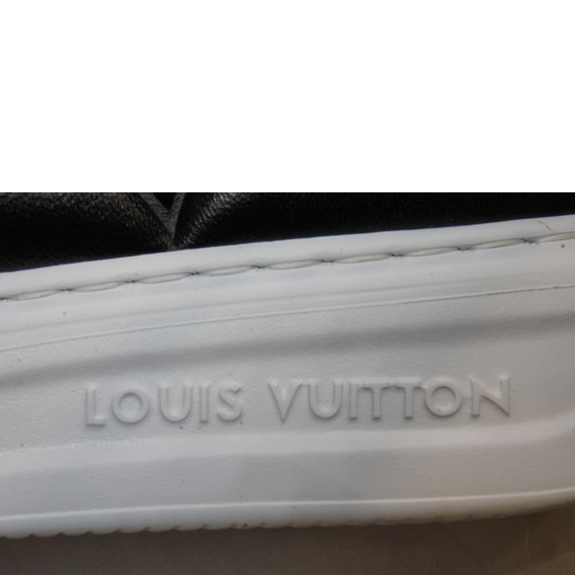 LV ルイヴィトン/ビバリーヒルズライン/モノグラムエンボス/スリッポンブラック/1A9FA0//LD0222/ABランク/92