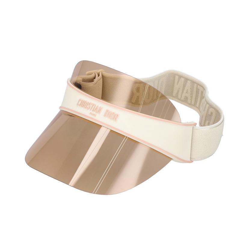 Dior/25 ディオール/◇Diorサンバイザー/ホワイト×ピンク//ABランク/75