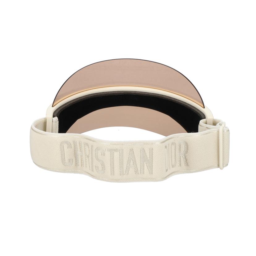 Dior/25 ディオール/◇Diorサンバイザー/ホワイト×ピンク//ABランク/75