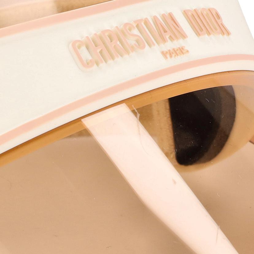 Dior/25 ディオール/◇Diorサンバイザー/ホワイト×ピンク//ABランク/75