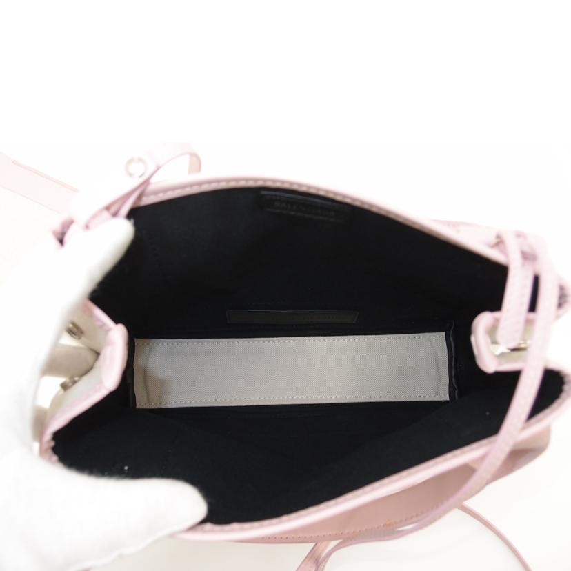 BALENCIAGA バレンシアガ/ネイビーカバスXS/ピンク/390346//528***/Aランク/69