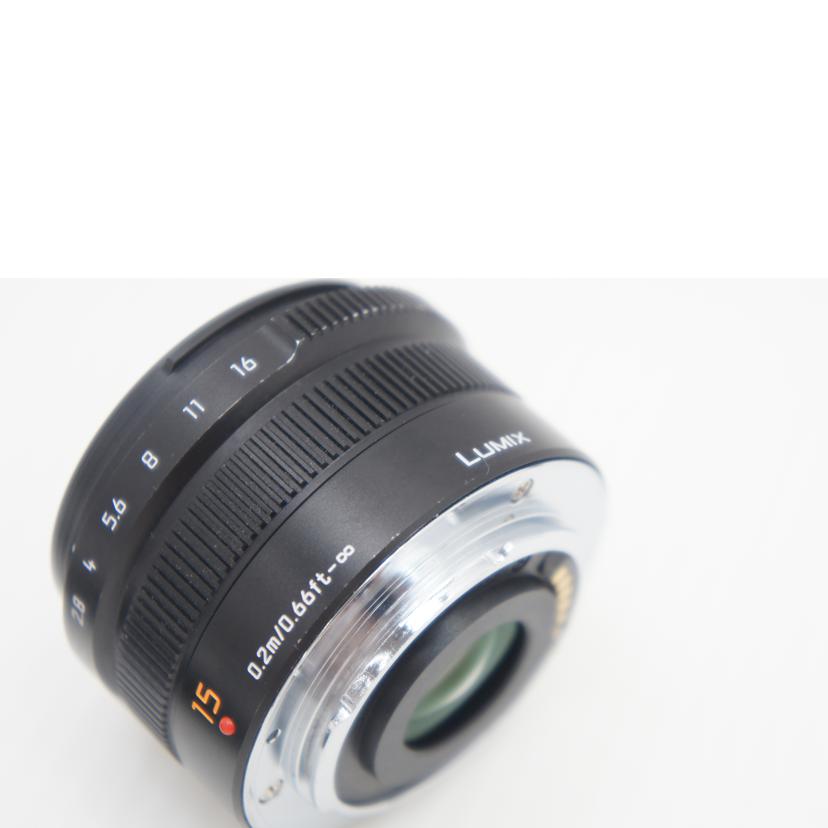 LUMIX LUMIX/交換レンズ/SUMMILUX 15mm/1.7/SUMMILUX 15mm/1.7//PR001091/BCランク/75