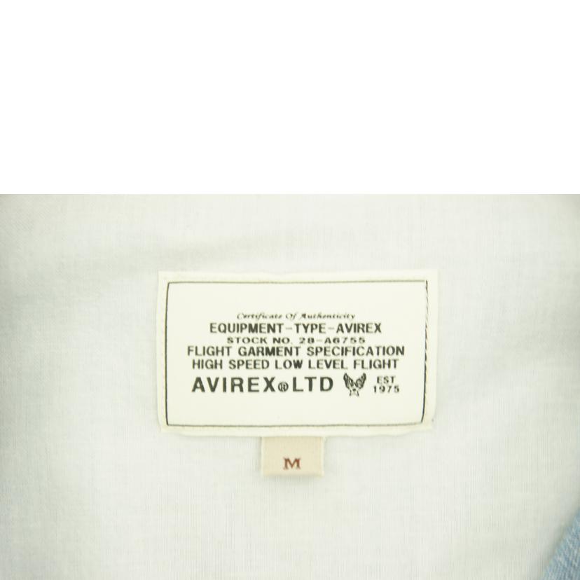 AVIREX アヴィレックス/ ANIREX DENIM WORK SHIRT M/783-3120026//Sランク/67