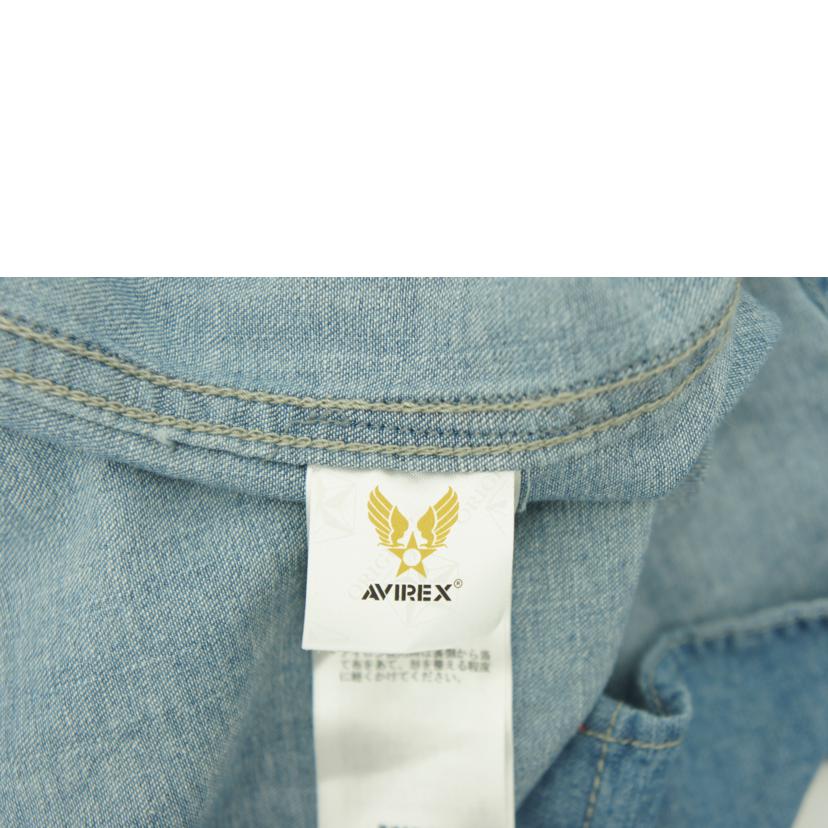AVIREX アヴィレックス/ ANIREX DENIM WORK SHIRT M/783-3120026//Sランク/67