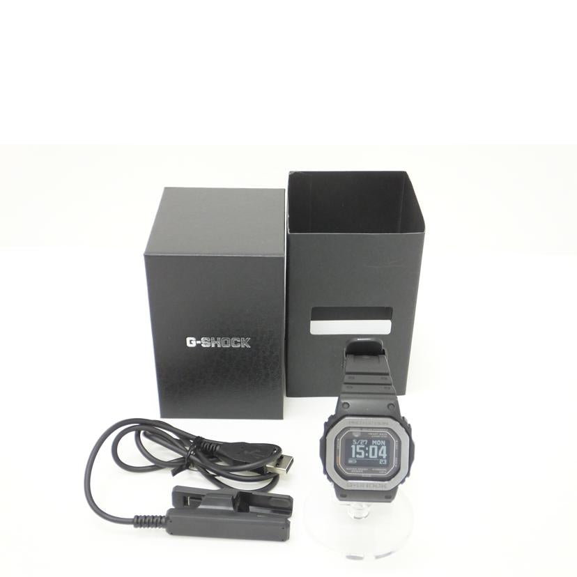 CASIO カシオ/G-SHOCK/G-SQUAD/モバイルリンク/ソーラーUSB/DW-H5600MB-1JR/Bランク/88