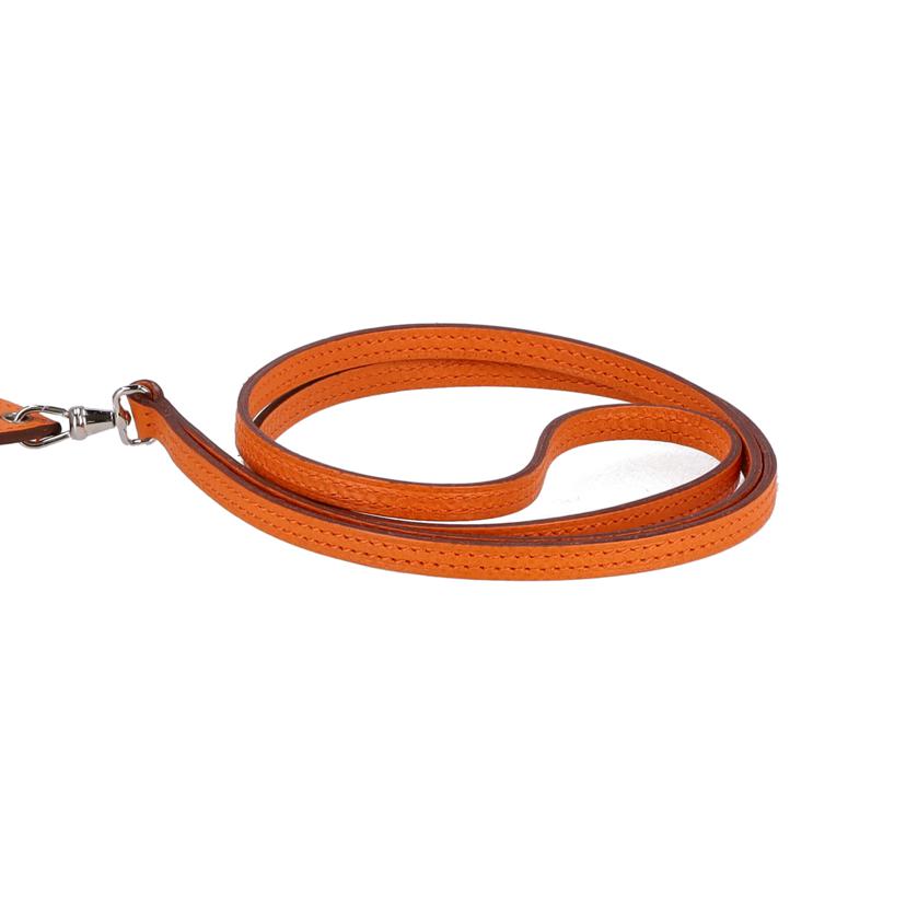 HERMES/ネックストラップカードケース//19E**/Bランク/85