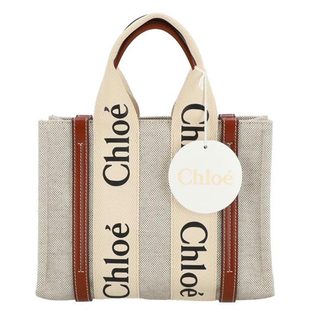 Chloe クロエ/ウッディスモールトートバッグ/CHC21US385E6690U//SAランク/91