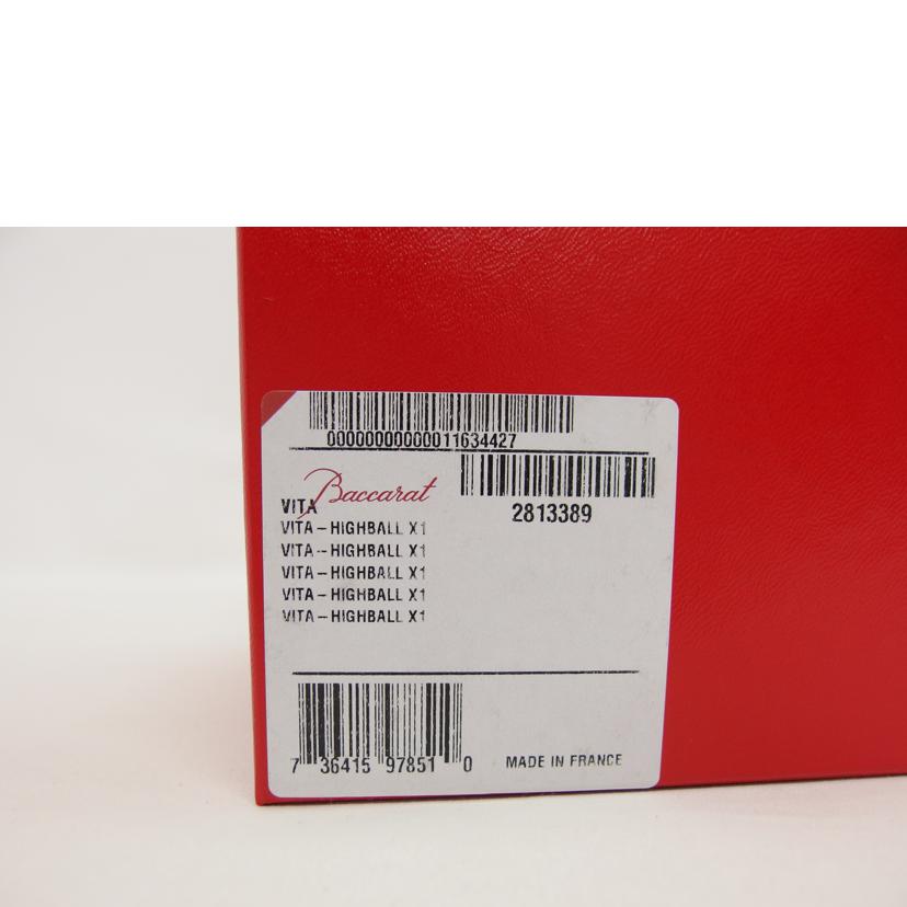 Baccarat バカラ/ヴィータ/ハイボールグラス/2813389//Sランク/04