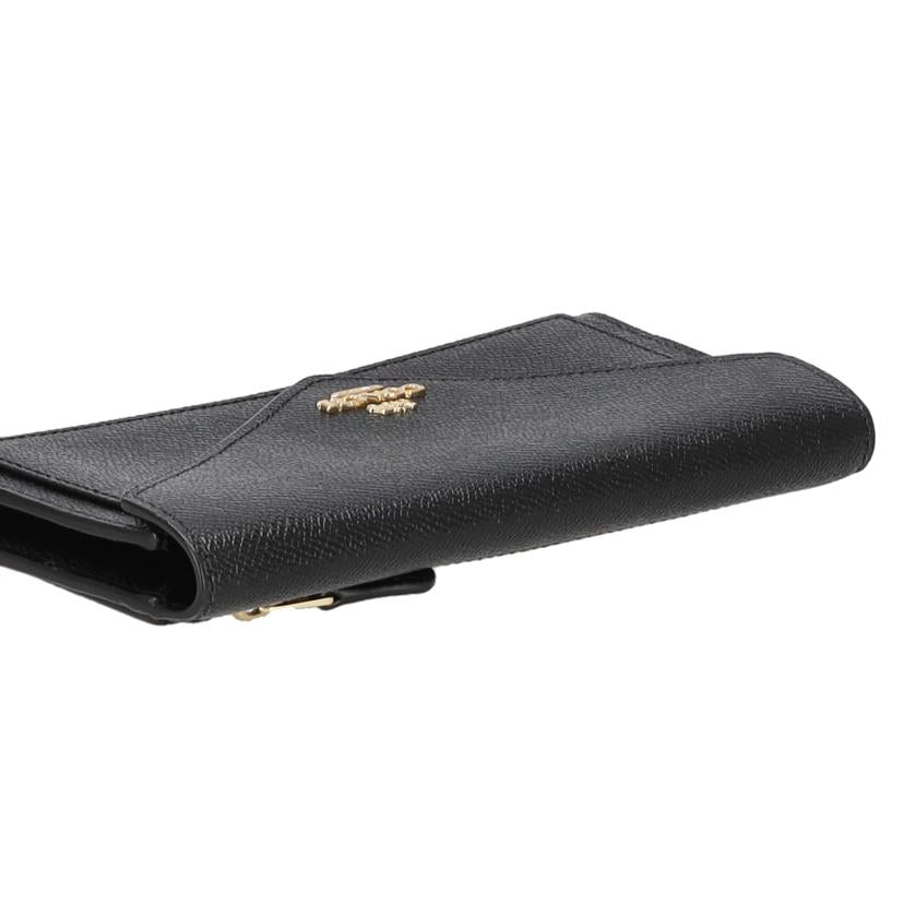 COACH コーチ/ラグジュアリークロスグレーンレザーエンベロープウォレット/3033//B20**/SAランク/77