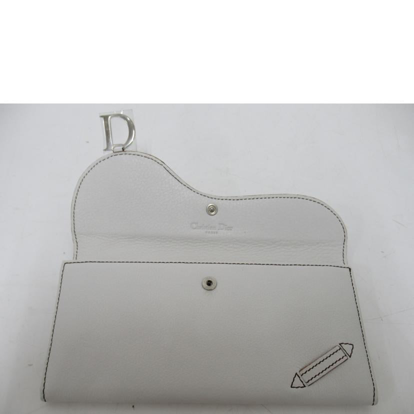 Dior/サドル長財布/フラップ/レザー//ABランク/63