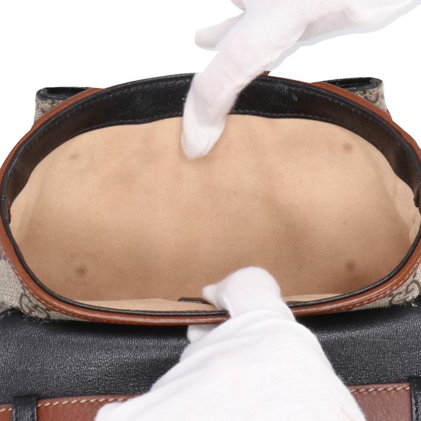 GUCCI グッチ/GGスプリームパドロックミニショルダーバッグ/658487//525***/ABランク/94