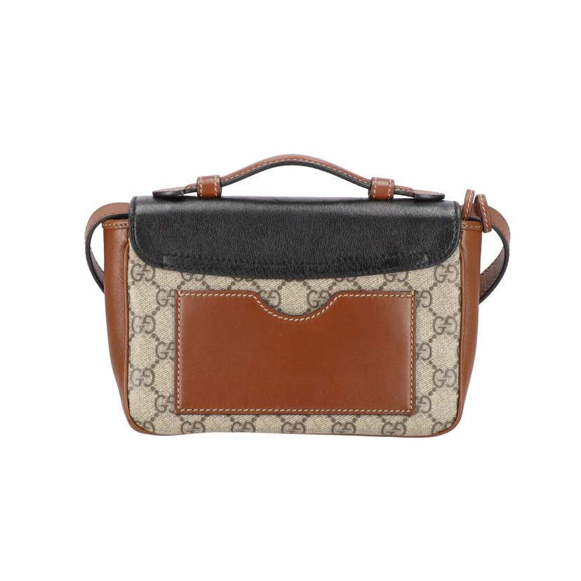 GUCCI グッチ/GGスプリームパドロックミニショルダーバッグ/658487//525***/ABランク/94