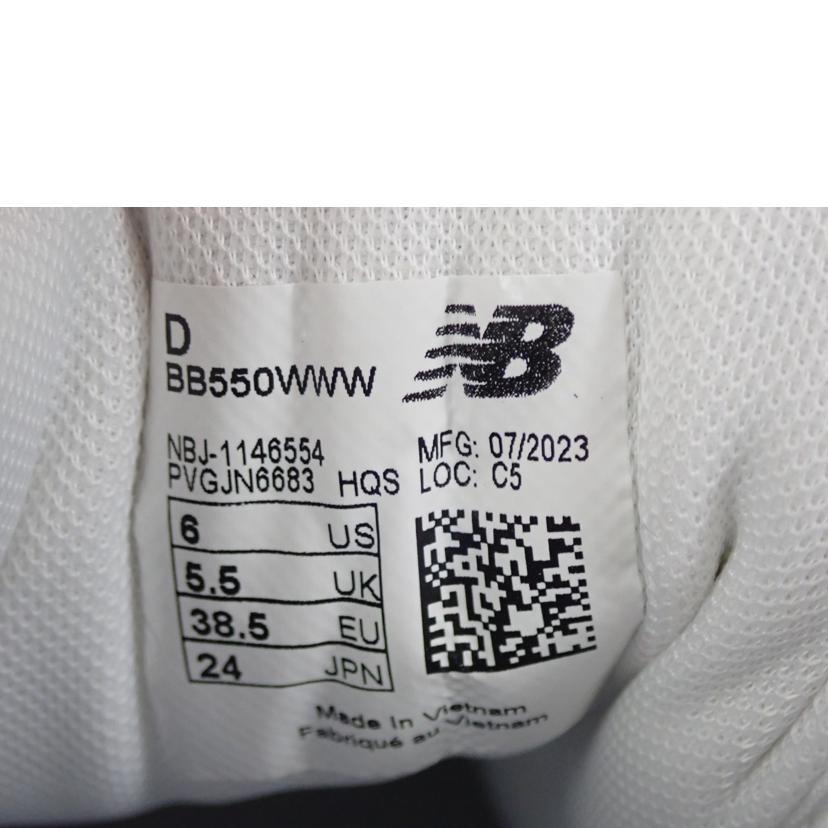 new balance ニューバランス/NB550 スニーカー/BB550www//24.0cm/ABランク/62
