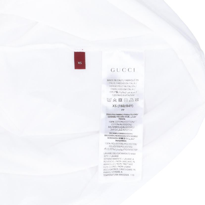 GUCCI グッチ/エンブロイダリー/コットンジャージT/787299//サイズ:XS/SAランク/91