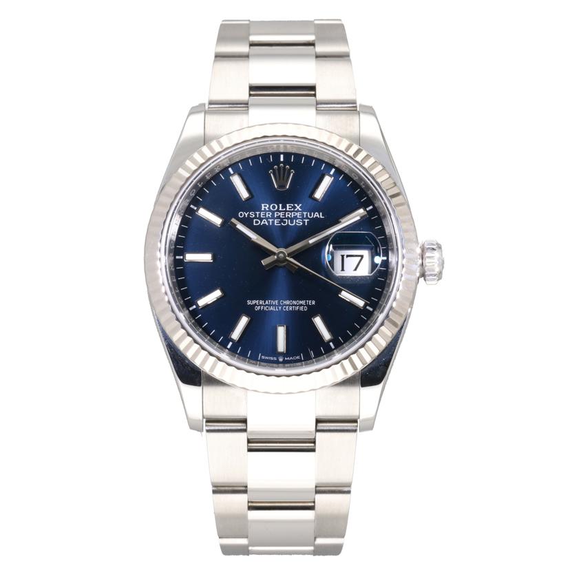 ROLEX ロレックス/DATE JUST36/ブライトブルー/ランダム番/126234//E08*****/Aランク/75