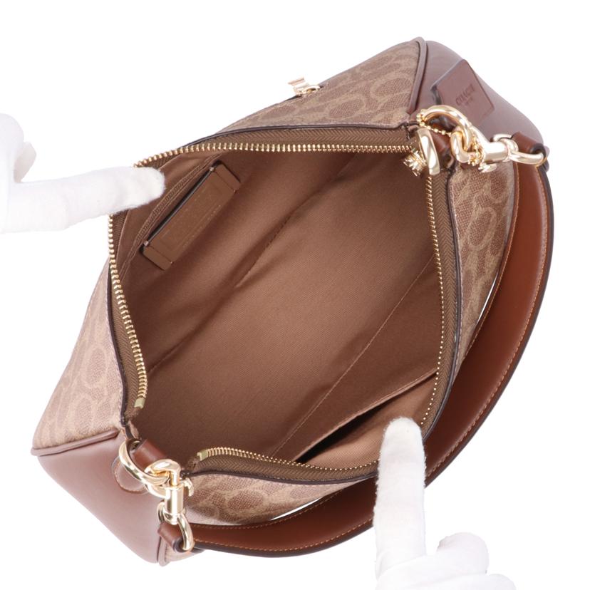 COACH コーチ/テリホーボーバッグシグネチャーキャンバス/CV940//F24**/Aランク/09