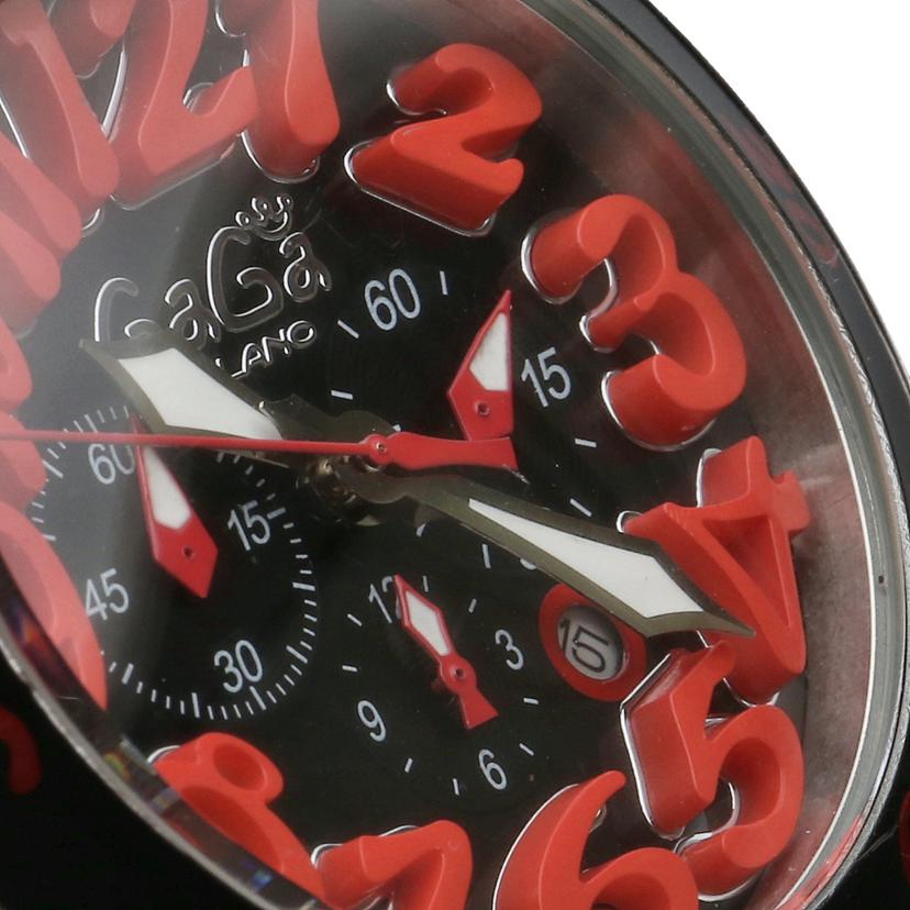 GaGaMILANO ガガミラノ/マヌアーレ48/クロノグラフ/クォーツ/GAG-60542//Bランク/75