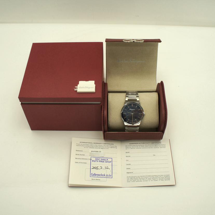 Ferragamo フェラガモ/フェラガモサファイア/メンズ/クオーツ/SFHP006-20//121*********/SAランク/85