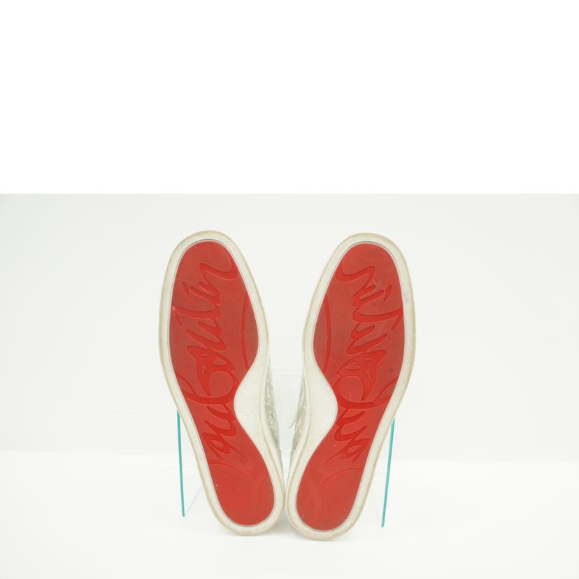 Christian Louboutin クリスチャン ルブタン/ローカット スタッズ スニーカー/27.5cm/ホワイト//ABランク/01