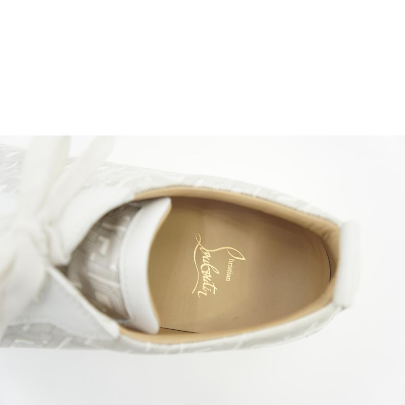 Christian Louboutin クリスチャン ルブタン/ローカット スタッズ スニーカー/27.5cm/ホワイト//ABランク/01
