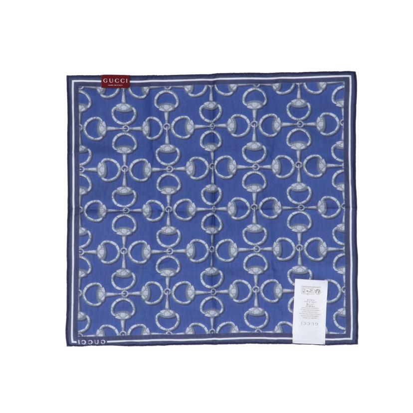 GUCCI グッチ/スクエアホースビットハンカチーフ/790554//45cm/SAランク/91