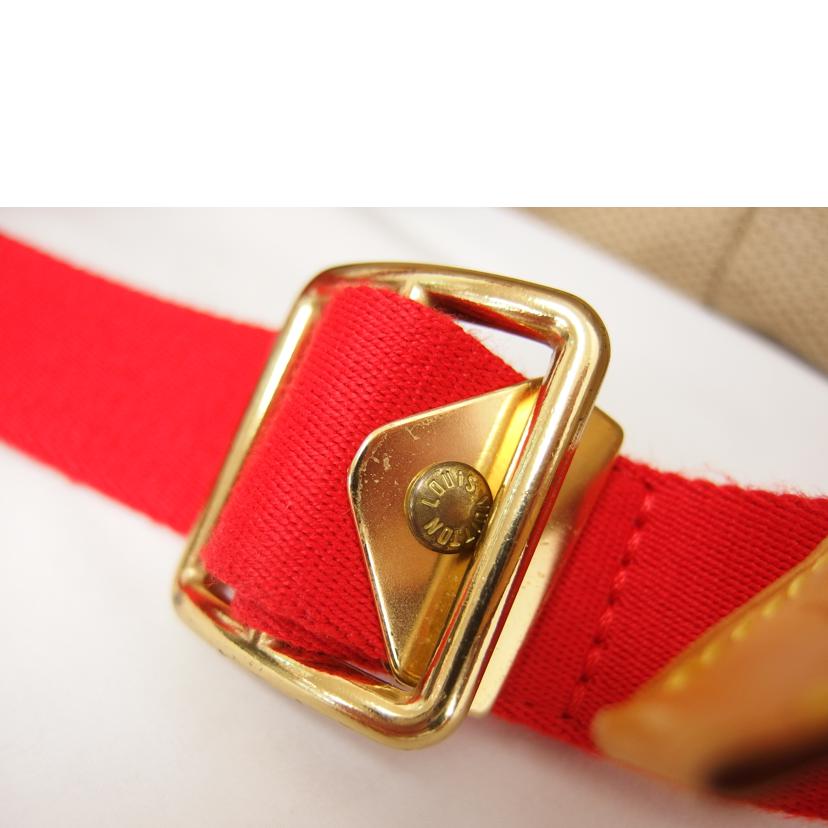 LOUIS VUITTON ルイヴィトン/アンティグア・サックウィークエンド/ベージュ×レッド/M40029//FL0***/Bランク/04