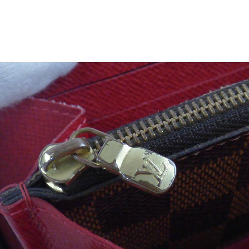 LOUIS VUITTON ルイ・ヴィトン/ポルトフォイユ・クレマンス/ダミエ/劣化/N60534//GI0***/Bランク/64