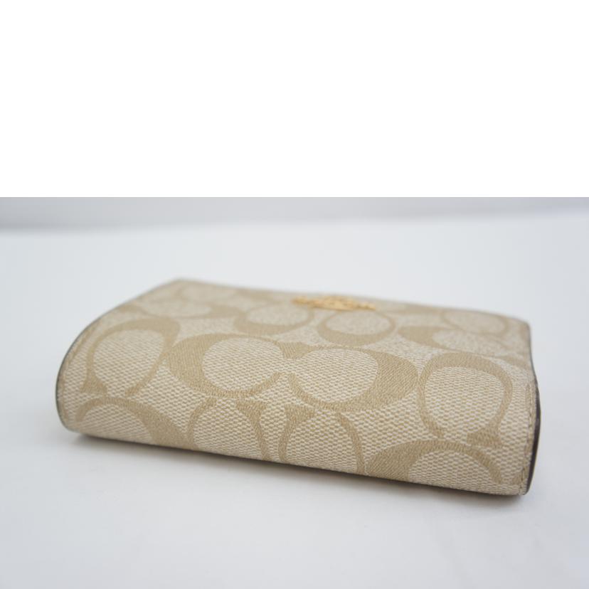 COACH コーチ/キスロックミディアムウォレット/C8724//J23**/Aランク/05