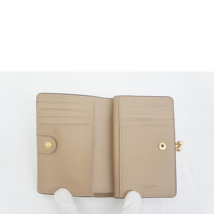COACH コーチ/キスロックミディアムウォレット/C8724//J23**/Aランク/05