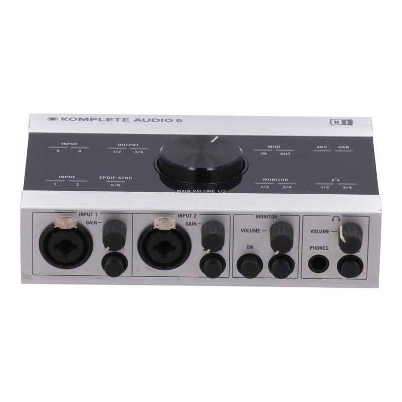 Native Instruments ネイティブ・インストゥルメンツ /オーディオインターフェース/KOMPLETE AUDIO 6//NIKA6040107132/Bランク/82