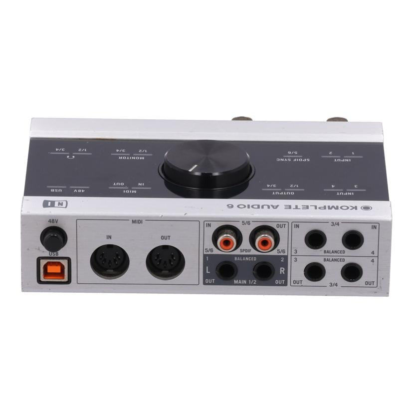 Native Instruments ネイティブ・インストゥルメンツ /オーディオインターフェース/KOMPLETE AUDIO 6//NIKA6040107132/Bランク/82