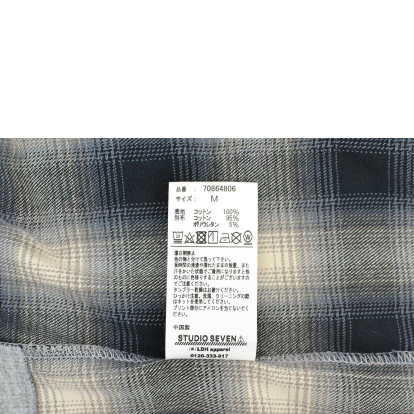 STUDIOSEVEN スタジオセブン/オンブレチェック/ジップアップパーカー/70864806//サイズ:M/ABランク/75