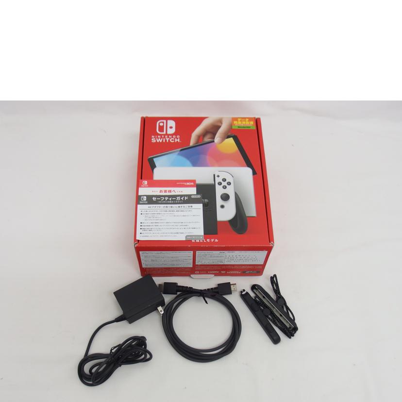 NINTENDO 任天堂/Switch 有機ELモデル ホワイト/HEG-S-KAAAA//XTJ10255778005/ABランク/04